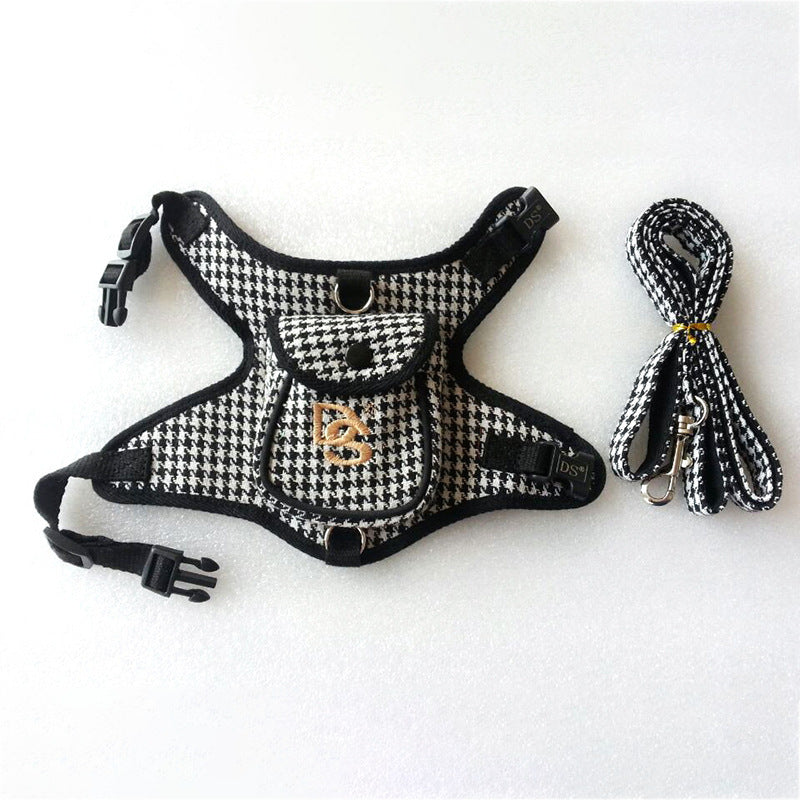 Pet Vest Houndstooth