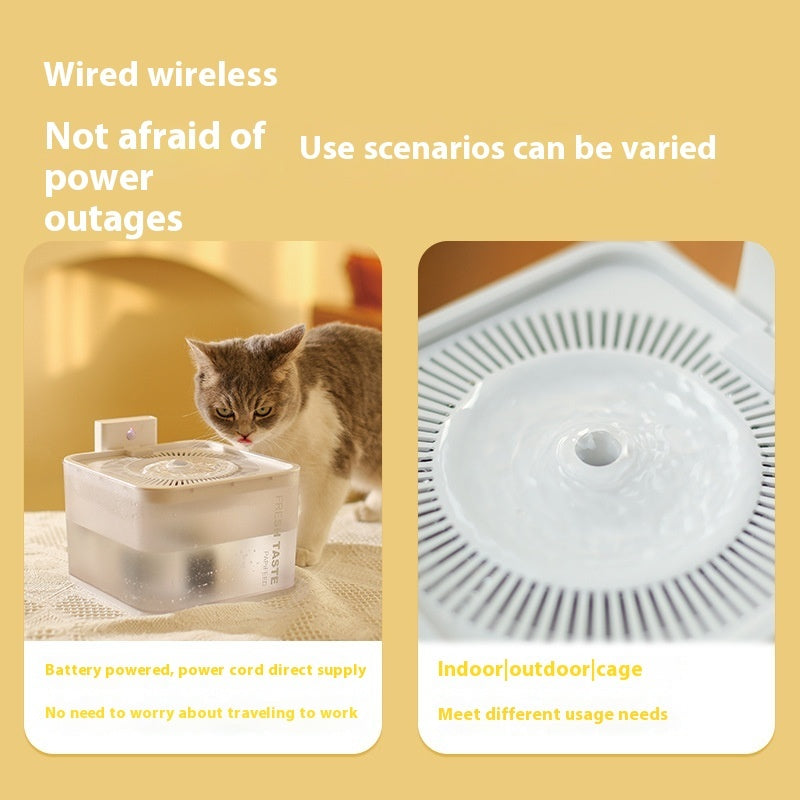 Automatic Pet Fountain – Wireless, Clean, and Intelligent Hydration