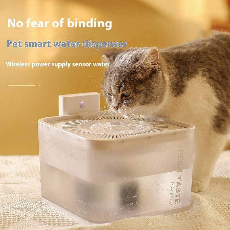Automatic Pet Fountain – Wireless, Clean, and Intelligent Hydration