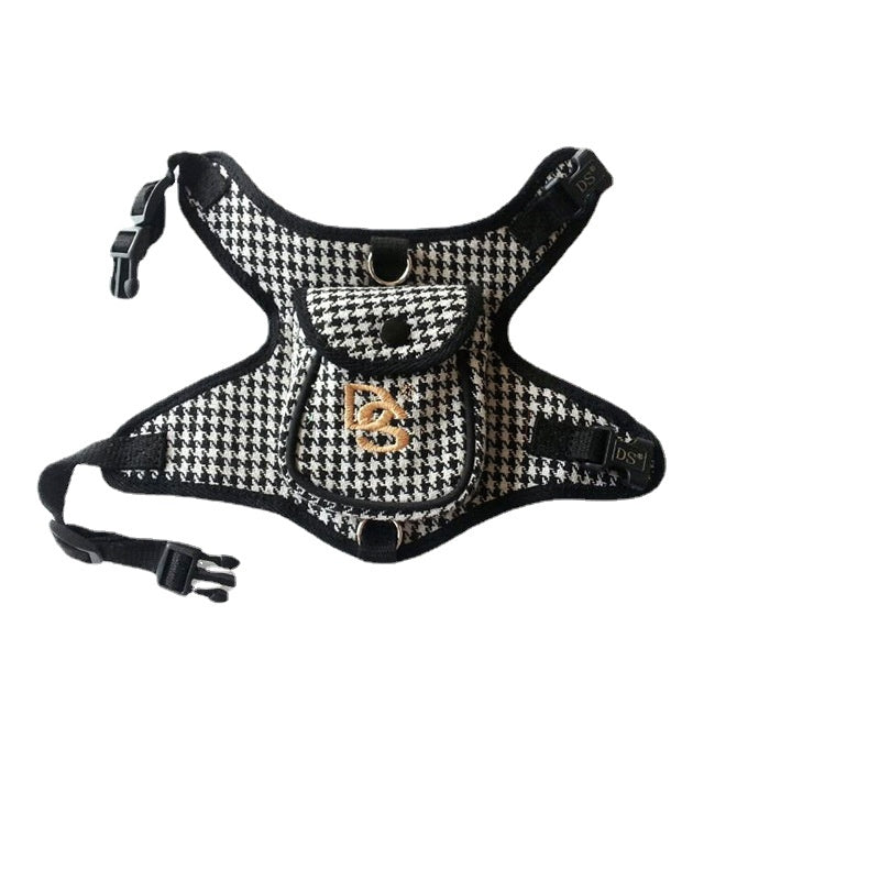 Pet Vest Houndstooth