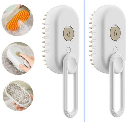 Steam Grooming Comb Smooth, Massage, Hair Free Pets